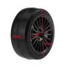 Compatible with HSP for HPI for Sprint 2 Drift RS4 On Road 4WD 4Pcs/2pcs 26mm Rubber RC Tyres & Wheel Rims for 1:10th RC Tire RC Wheel Tires(2pcs) view 3