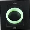 TOVINANNA 100Pcs Fluorescent Finger Rings for Parties Lightweight Luminous Decoration for Travel Daily Life Fun Glow Accessories Present for view 2