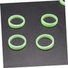 TOVINANNA 100Pcs Fluorescent Finger Rings for Parties Lightweight Luminous Decoration for Travel Daily Life Fun Glow Accessories Present for view 3