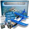 EntireFlight Airplane Toy Indoor Outdoor Board Game with Foam Gliders, Aircraft Carrier Landing Challenge, Draw for ATC Clearance - Throw Airplane Glider - Hit Your Mark to Win The Game view 1
