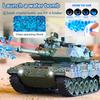 German Leopard-2 Tank, 1/18 RTR RC Armored Fighting Vehicle, Airsoft BB Battle Water Bomb Shot, Smoke Sound Light Recoil, 2.4Ghz Vibration Controller, Modern Military Model MBT Panzer Collection view 3
