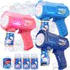 Beria 3 Packs Bubble Guns with 3 Solutions, Automatic Bubbles Machine for Boys Girls, Birthday Gifts for Ages 3 4 5 6 7 8 Year Old Kid, Summer Toy Outdoor Toys for Toddlers, Party Favors, Wedding view 1