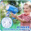 Beria 3 Packs Bubble Guns with 3 Solutions, Automatic Bubbles Machine for Boys Girls, Birthday Gifts for Ages 3 4 5 6 7 8 Year Old Kid, Summer Toy Outdoor Toys for Toddlers, Party Favors, Wedding view 2