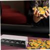 CVUTOVO Acrylic Poker Chip Holder Cover Chip Case for Easy Storage and Carrying for Home Games Parties and Professional Tournaments view 3