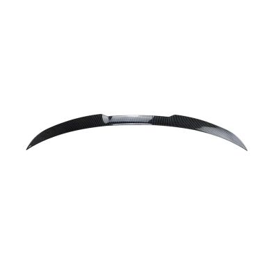 Compatible For BMW G20 2019-2023 Rear Bumper Lip Spoiler Cap Rear Trunk Roof Wing M3 Style Rear Roof Lip Spoiler Wing ABS Car Accessories(Carbon Look)