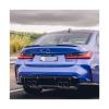 Compatible For BMW G20 2019-2023 Rear Bumper Lip Spoiler Cap Rear Trunk Roof Wing M3 Style Rear Roof Lip Spoiler Wing ABS Car Accessories(Carbon Look) view 3