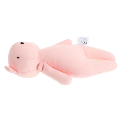 HEALSOPTHY Animal Comforter Doll Soft Bear Toy for Adorable Animal Design for Sleep and Playtime Gentle Newborns and Toddlers