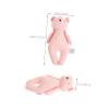 HEALSOPTHY Animal Comforter Doll Soft Bear Toy for Adorable Animal Design for Sleep and Playtime Gentle Newborns and Toddlers view 2