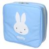 Marimo Craft DBM-2960 Large Pouch, BL Blue Dress, Miffy, W 5.9 x H 5.9 x D 2.8 inches (150 x 150 x 70 mm) view 1