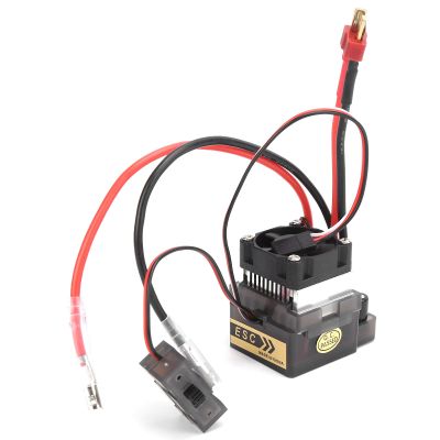 320A High Voltage TwoWay Brus ESC with Brake Cooling Fan for RC Vehicles and S Boats Accessory Parts for High Performance Model Racing