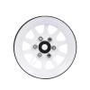 RC Car Upgrade Part for Tamiya for Axial for Scx10 D90 for HPI 1/10 4PCS Aluminum 1.9inch Beadlock Wheel Rims RC Crawler(White) view 2