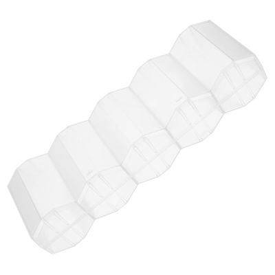 FOYTOKI Portable Poker Chip Storage Case Transparent Holder with Compartments for Easy Access and Protection for Game and Parties