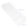 FOYTOKI Portable Poker Chip Storage Case Transparent Holder with Compartments for Easy Access and Protection for Game and Parties view 2