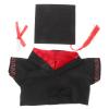 Abaodam 1Set Graduation Plush Set with Cap and Adorable Outfit Present for Graduation Celebration Unique Graduation Costume for Stuffed Animals Trim Tassel Hat view 1