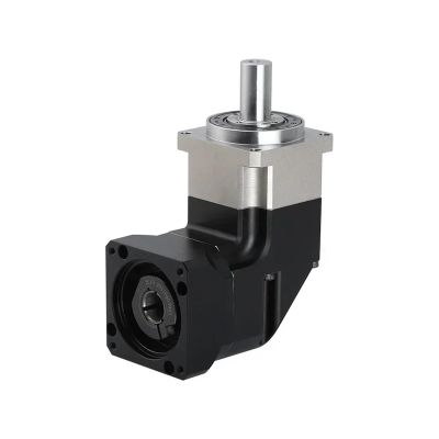 HFISWSAI 90Degree Helical Corner Gearbox Right Angled Gear Ratio 3:1~100:1 8Arcmin for Servo Stepper Motor(Ratio 30 to 1)