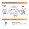 HFISWSAI 90Degree Helical Corner Gearbox Right Angled Gear Ratio 3:1~100:1 8Arcmin for Servo Stepper Motor(Ratio 30 to 1) view 2