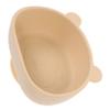 Abaodam Suction Cup Food Bowl Boy Girl Plate for Snack Silicone Boys and Girls Bowl Lid Feeding for Toddlers and view 1