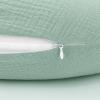 Accmor 2 Pack Muslin Nursing Pillow Covers, 100% Cotton Soft Nursing Covers for Breastfeeding Pillows, Slipcover for Baby Girls Boys Newborn view 4