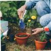 HONMEET 5pcs Boys and Girls Gardening Tools Set Boy Girl-Friendly Shovel Rake Trowel Gloves Garden Toys for Outdoor Fun for Birthday Learning Activities view 3