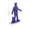 BESTonZON 50pcs Police Station Toys Police Figures for Sand Table Toy Set Miniature Statues Desktop Decorations view 2