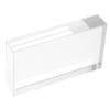 Cabilock Rectangular Glass Optical Prism Glass Physics Teaching Tool for Light Dispersion and Study Portable Science Experiment Equipment for Classroom and Decorative Use view 1
