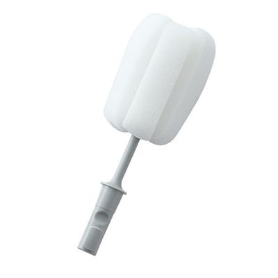BOLOUY Cup Brush Practical Cup Brush Household Long Handle Replaceable Sponge for Vacuum Flask Baby Bottle Coffee Glasses Mugs