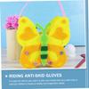 ORFOFE 5sets Boy Girl Handbag Storage Bag Cartoon Pattern DIY Non-Woven Material Kit for Boy Girl for Toys Snacks and Items Creative Craft Activity view 2