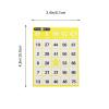 KICHOUSE Bingo Game Cards Coated Paper Cards for Fun with Friends and No Harmful Substances for Parties and Events Random Colors view 2