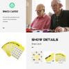 KICHOUSE Bingo Game Cards Coated Paper Cards for Fun with Friends and No Harmful Substances for Parties and Events Random Colors view 4