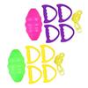 Hohopeti 2pcs Interactive Double Combination Pull Toy Shuttle Ball for Outdoor Sports Activities for Parent-boy Girl Bonding Pink Green view 1