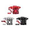 for Traxxas for TRX-4#8290 1/10 RC Crawler Car 1PCS Aluminum Alloy Motor Mount Heat Sink with Cooling Fan RC Upgrade Accessories(Red) view 2