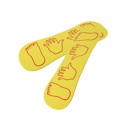 BCOATH 2pcs Hand-foot Coordination Training Boards Eva Balance Plaything for Boy Girl Anti-slip Design Improves Coordination Strength for Outdoor Fun and Parent-boy Girl Interaction