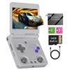 RG34XXSP Retro Handheld Game Console RG34XX SP Retro Gaming Console with 64G Preloaded 5000+ Games,3300 mAh Battey, Portable Pocket Arcade Support 30+ Simulators 5G WiFi Bluetooth HD Gray view 1