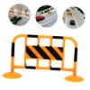 KICHOUSE 10Pcs Mini Traffic Signs and Roadblocks Model Traffic Barricades for Educational Playtime for Teaching Road Safety and Traffic Rules view 3