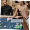 BRIGHTFUFU Portable Poker Chip Holder Storage Case with Compartments for Organized Game Supplies and Compact Poker Chip Tray for Easy Carrying view 3