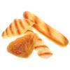 Abaodam Realistic Faux Bread Models for Home Decoration Miniature Loaf and Hamburger Props for Photography and Display Cafes and Bakeries view 1
