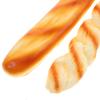 Abaodam Realistic Faux Bread Models for Home Decoration Miniature Loaf and Hamburger Props for Photography and Display Cafes and Bakeries view 3