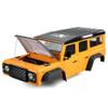 1/10 RC Car Hard Body Shell Kit-313mm Wheelbase D110 Land Rover Defender Body for Axial SCX10 90046 TRX4 CC01 Capra RC Crawler Car (313mm Orange) view 3