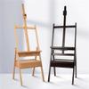 HIONJIN Drawer Sketching Back Support Folding Easel Wooden Storable Box Oil Painting Easel(E) view 3