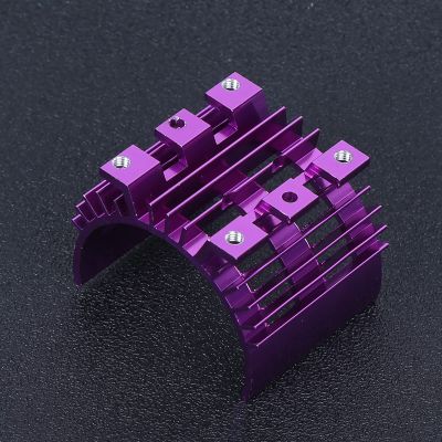 aqxreight RC Motor Upgrade Part Compatible with 144001/14 Scale Remote Control Cars Efficient Heat Dissipation Aluminum Alloy Cooling Sink for Enhanced Racing Performance