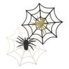 Abaodam 1set Halloween Spiderweb Decorations Cobwebs Spiders for Creepy Atmosphere for Halloween Events Use view 1