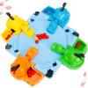 CORHAD Marble-Swallowing Hippo Toy Educational Plaything for Boys Girls Toddlers Early Learning Interactive Game 15.15X15.15X2.75In view 3