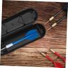 Happyyami Dart Storage Case Lock Buckle Oval Darts Organizer Wear-Resistant Plastic Portable Design for Travel and Outdoor Games view 2