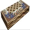 20"-inch Luxury Backgammon Set for Adults X Large Wood Game Board Handmade Game Set and Checkers/Gift idea for Dad, Birthday, Xmas view 3
