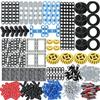 1300Pcs MOC Spare STEM Parts, Cars Gears Axles Wheels Connectors Building Block Accessories Pieces Sets, Chain Link Pins Connector Joints Bricks, Creative Building Block Toys for Ages 6+ Year Old view 1