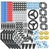 1300Pcs MOC Spare STEM Parts, Cars Gears Axles Wheels Connectors Building Block Accessories Pieces Sets, Chain Link Pins Connector Joints Bricks, Creative Building Block Toys for Ages 6+ Year Old view 2