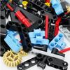 1300Pcs MOC Spare STEM Parts, Cars Gears Axles Wheels Connectors Building Block Accessories Pieces Sets, Chain Link Pins Connector Joints Bricks, Creative Building Block Toys for Ages 6+ Year Old view 4