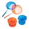 CVUTOVO 2sets Outdoor Catching Nets Fishing Net Telescopic Catchers for Boys and Girls Adults Bug Kits Buckets view 1