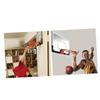 Yardwe 1Pc Door Hanging Mini Basketball Board Transparent Design Easy Installation for Indoor Use for Home and Office Material Fun Basketball Game for All Ages view 1