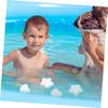 Abaodam 100pcs Star Heart Shaped Ocean Crush Swimming Toys for Boys and Girls Soft Pits for Play Party Pool Fun view 4